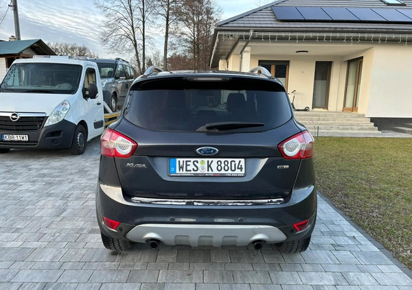 Ford Kuga cena 29999 przebieg: 241966, rok produkcji 2008 z Brzesko małe 172